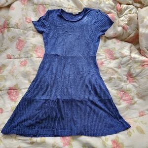 Gap Womens Blue Knit Dress size M
